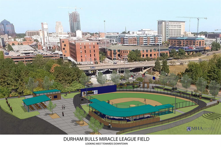 Durham Bulls Miracle League Field Rendering